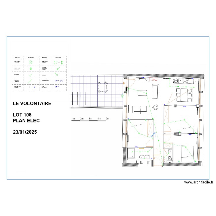 T4 108. Plan de 0 pièce et 0 m2