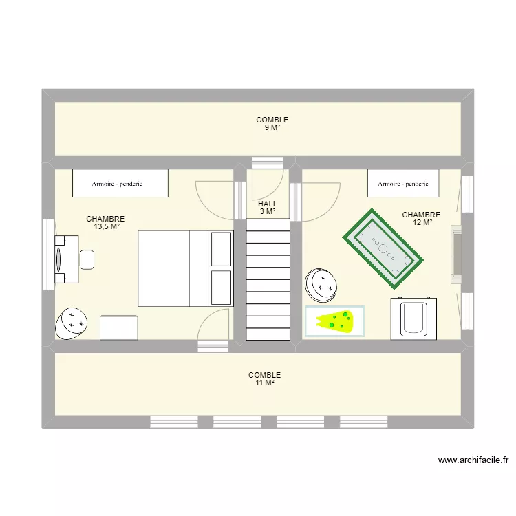 1er ETAGE ASSESSE. Plan de 1er ETAGE ASSESSE. Plan de