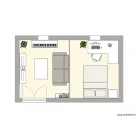 salon / chambre appart bihorel