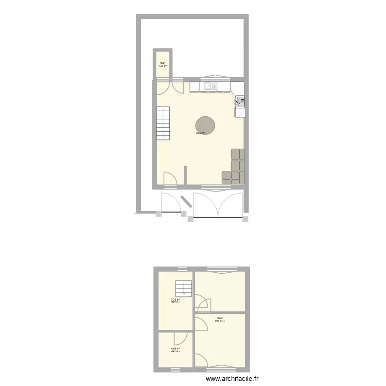 malA. Plan de 5 et 65 m² malA. Plan de 5 et 65 m²