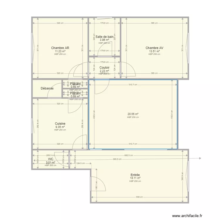 FONCIA MIRABEAU. Plan de 