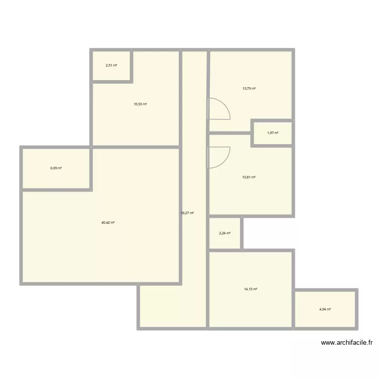 nom Herve etoundi pass gabrielledaren1/,. Plan de 11 pièces et 135 m²