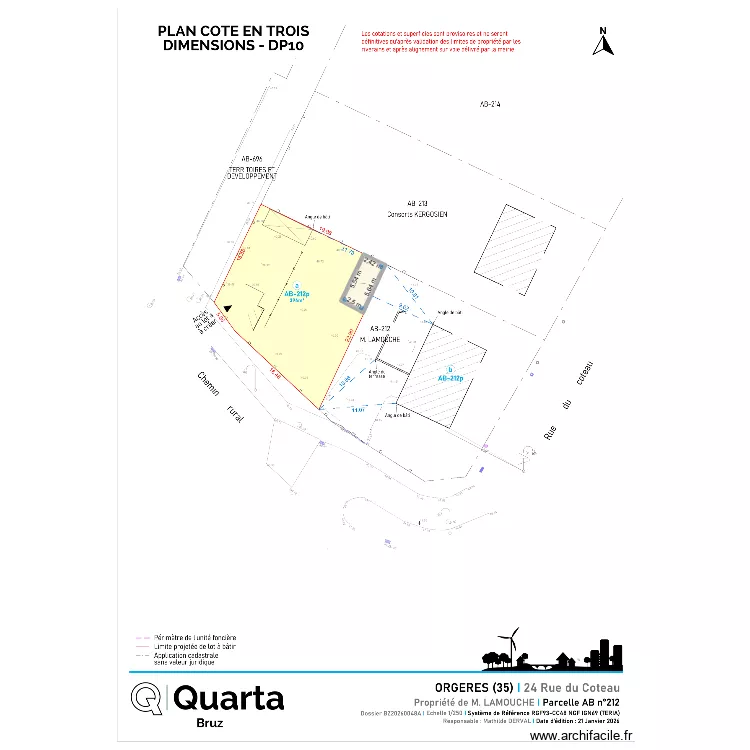 TEST. Plan de 1  et 14 m²