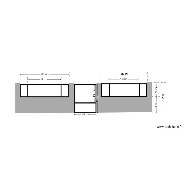 portillon et panneaux . Plan de 0 pièce et 0 m2