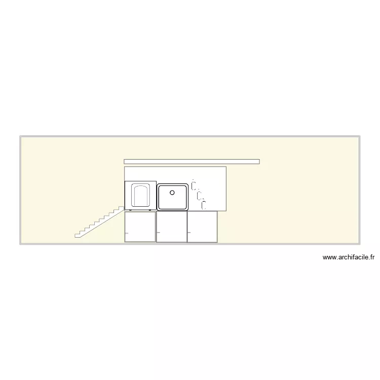 salle de repos. Plan de 