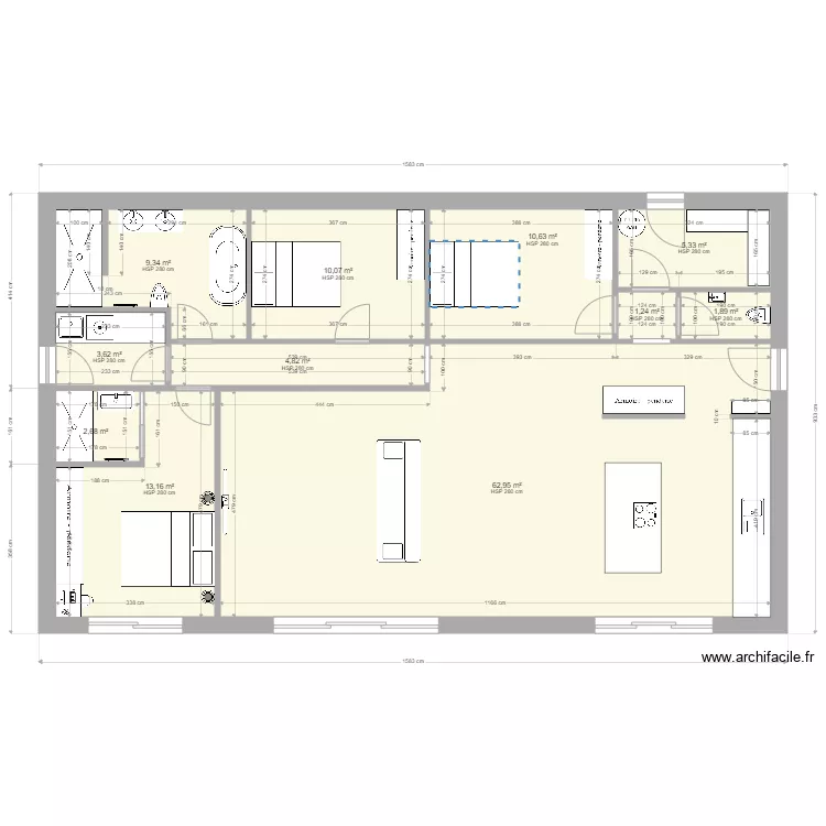 MAISON CONSTRU. Plan de MAISON CONSTRU. Plan de