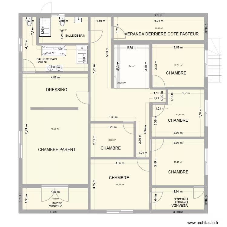 PLAN R1 FINAL. Plan de 18  et 319 m²