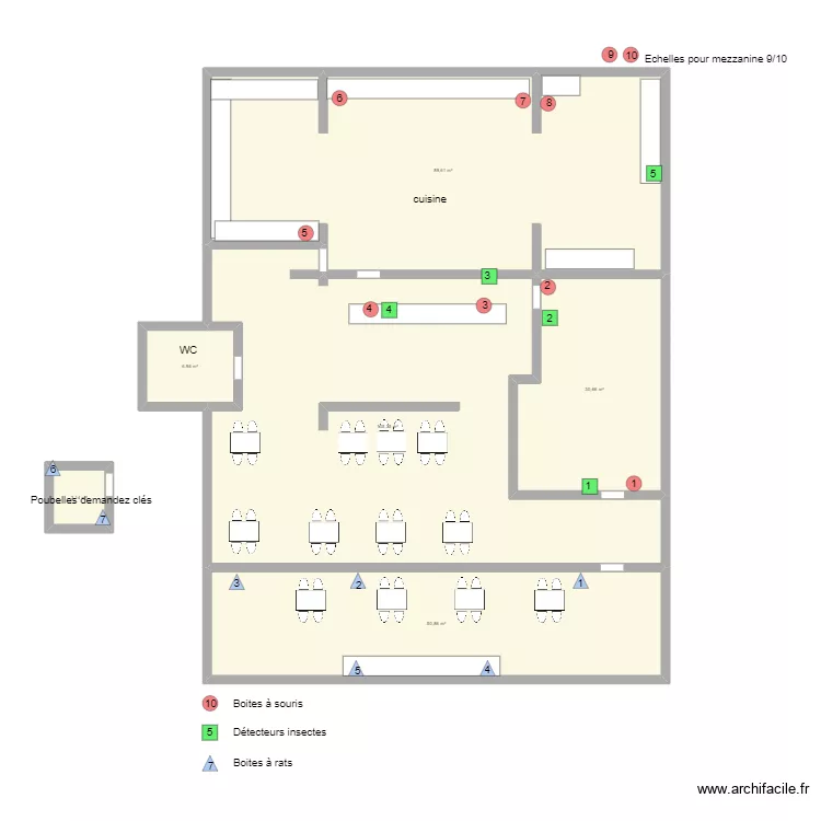 HAPPY TIMES BIERGES. Plan de 