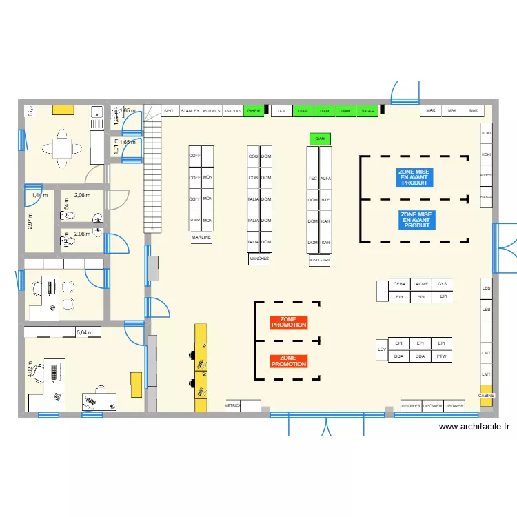 SALAISE SUR SANNE. Plan de 9  et 302 m²