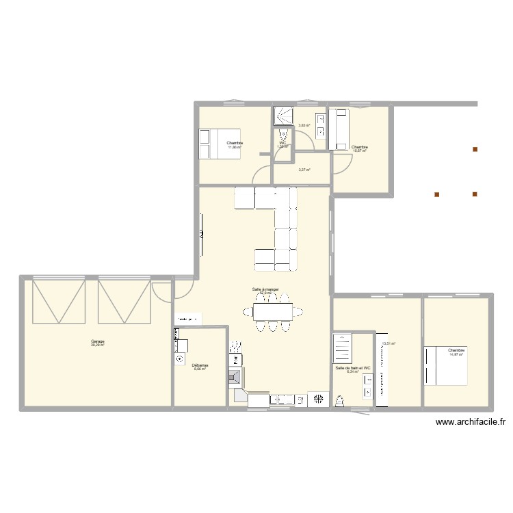 PLAN1. Plan de 0 pièce et 0 m2 PLAN1. Plan de 0 pièce et 0 m2