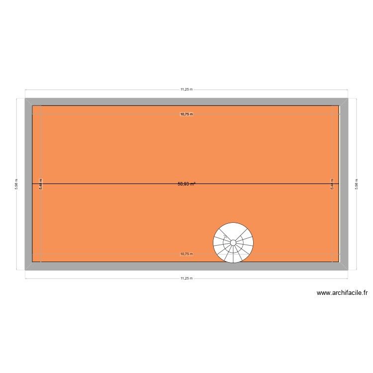 COMBLE MEUNIER. Plan de 0 pièce et 0 m2