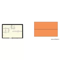plan du chalet du Las