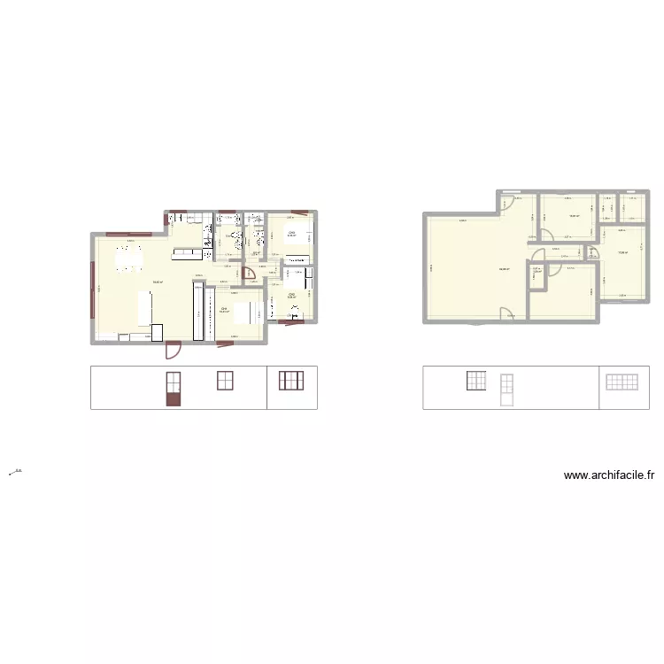 484. Plan de 10  et 195 m²