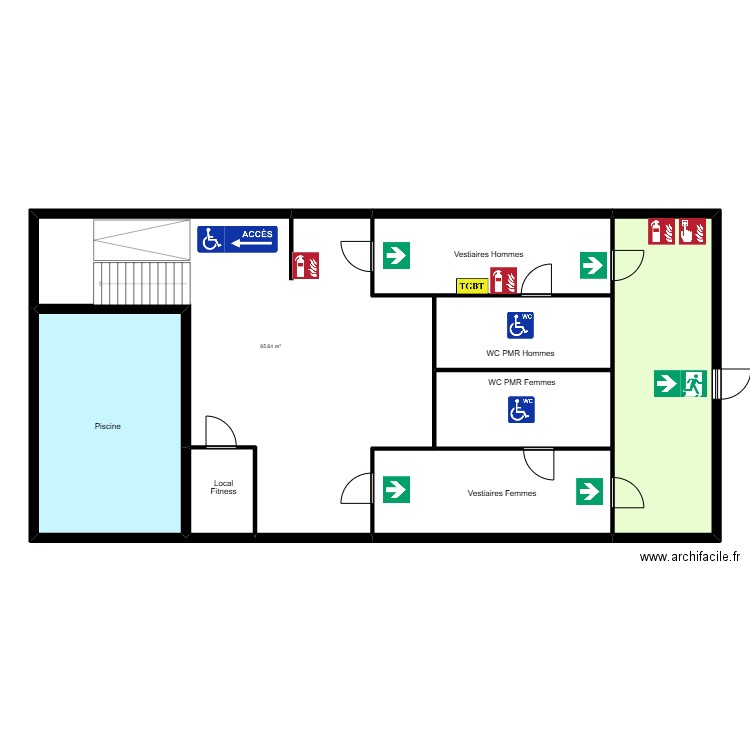MMK. Plan de 8 pièces et 184 m2