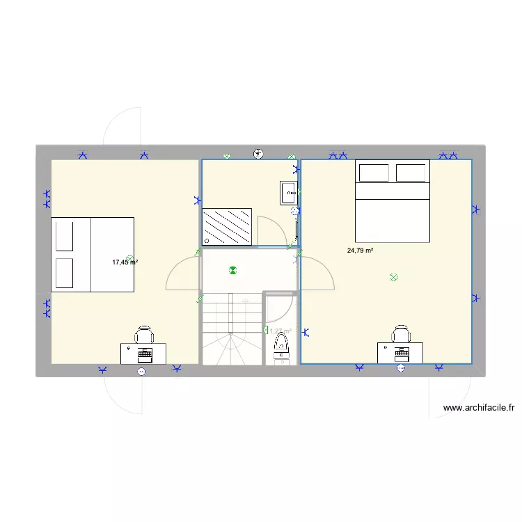 G&icirc;te 2 ELEC. Plan de 