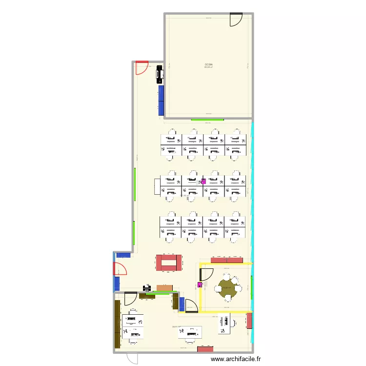 Locaux GIPG V3. Plan de Locaux GIPG V3. Plan de