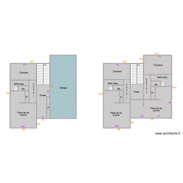Berthome st hilaire. Plan de 21 Pièces et 203 m²