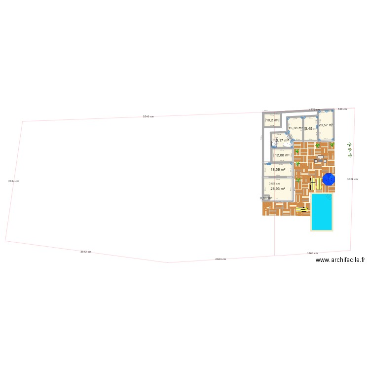 maisonàcoté. Plan de 0 pièce et 0 m2