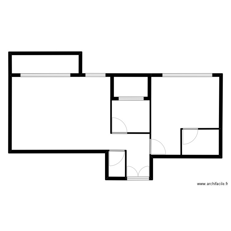 MAILLER 1. Plan de 1 pièce et 181 m2