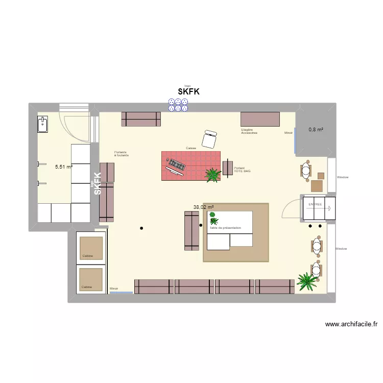 SKFK PAU II côtes. Plan de SKFK PAU II côtes. Plan de