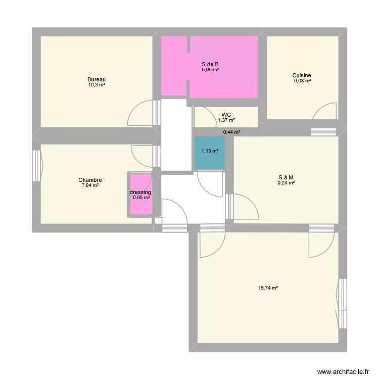 kimmerling futur. Plan de 10 Pièces et 59 m² kimmerling futur. Plan de 10 Pièces et 59 m²