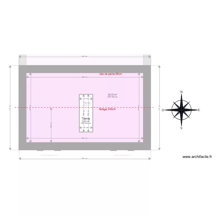JAMET Gladys. Plan de 