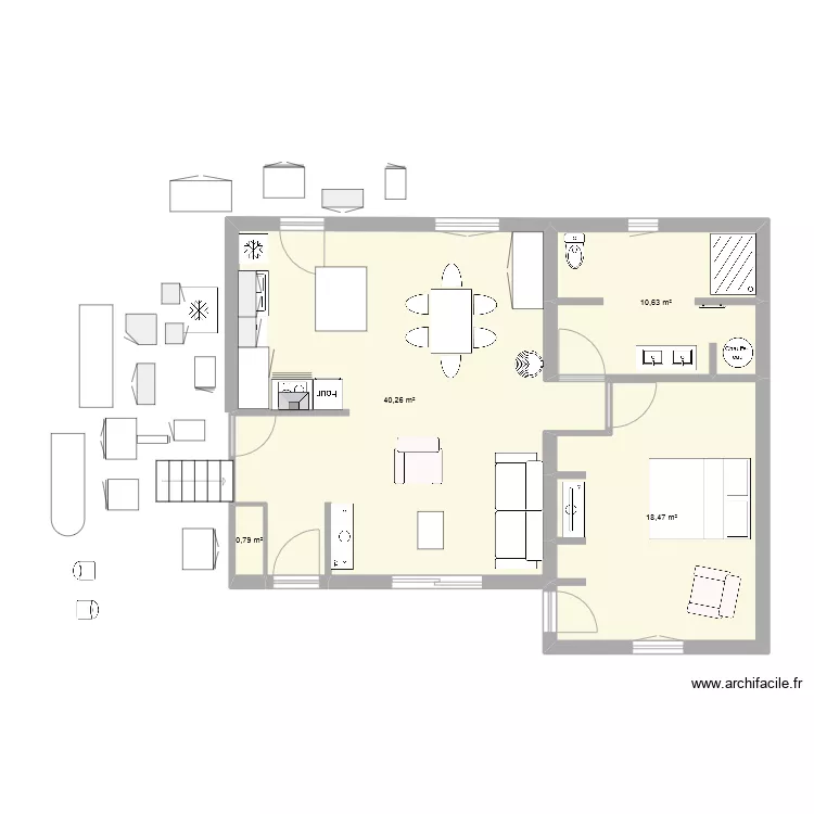 maison simone . Plan de maison simone . Plan de