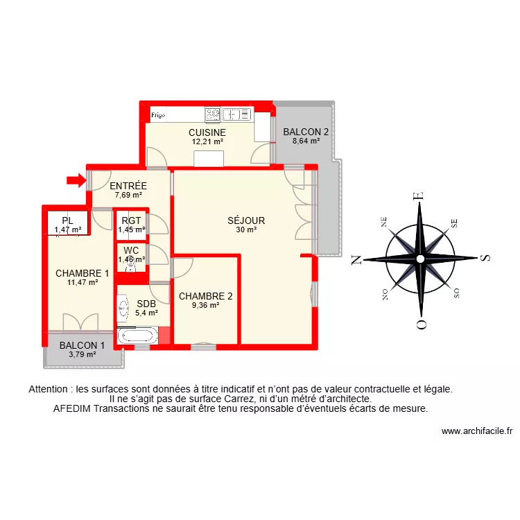 BI 32313. Plan de 15  et 102 m²