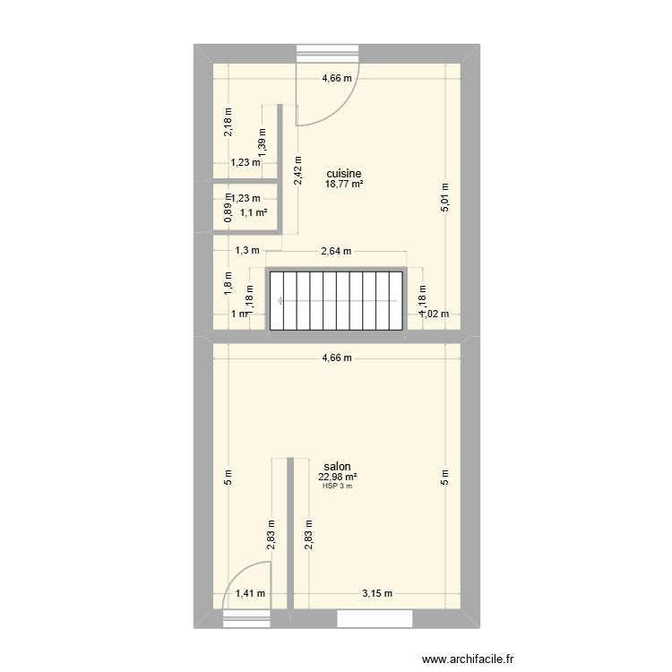 GIBON Rdc. Plan de 0 pièce et 0 m2