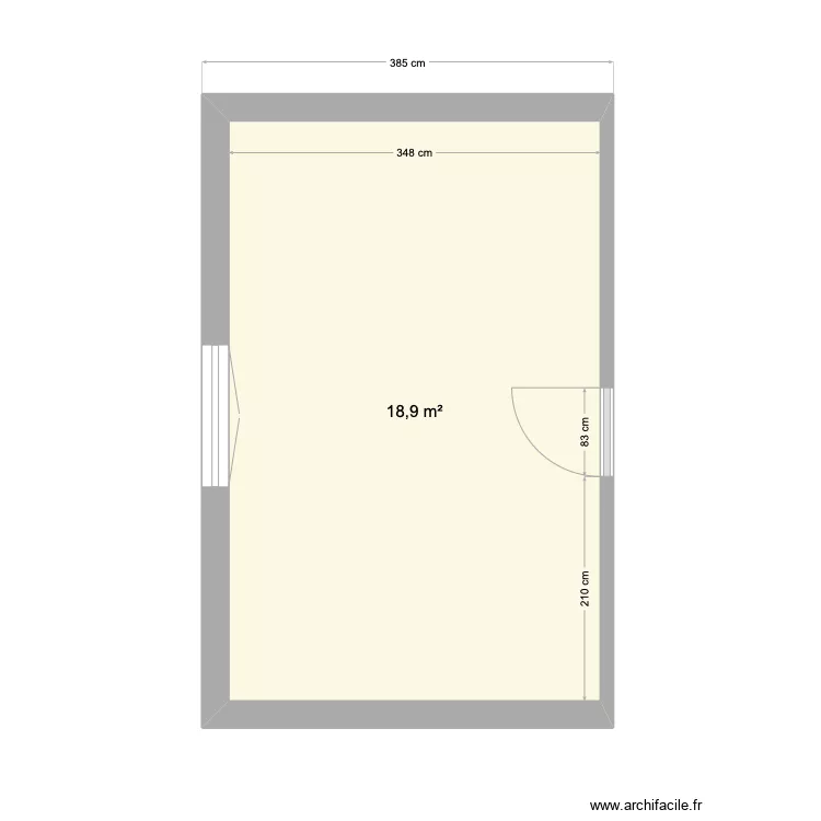 Chambre Quentin. Plan de Chambre Quentin. Plan de