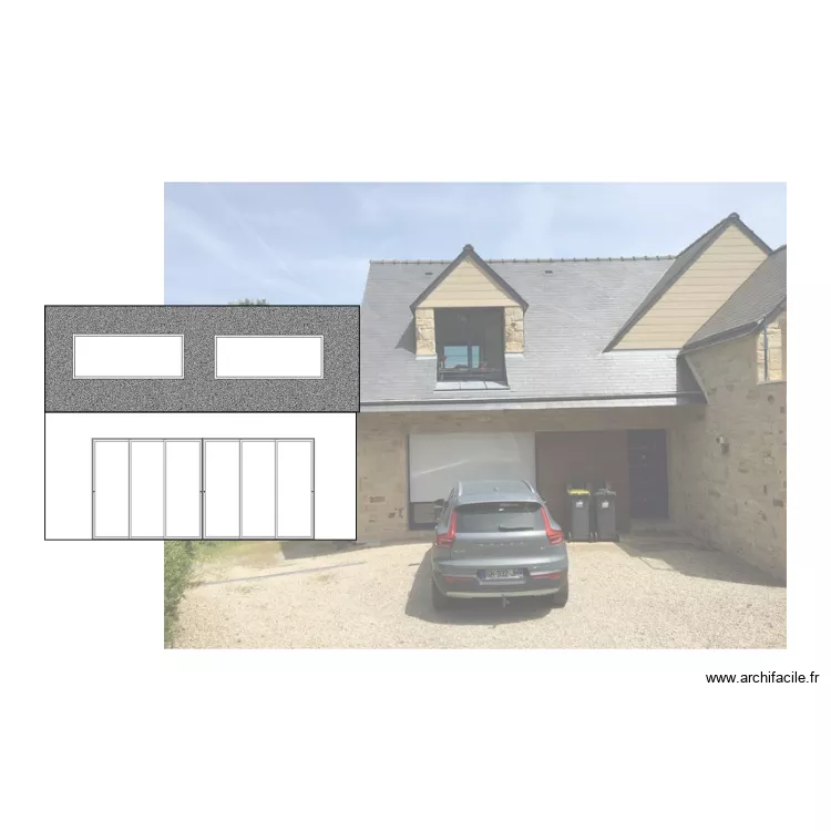 fa&ccedil;ade 4. Plan de 