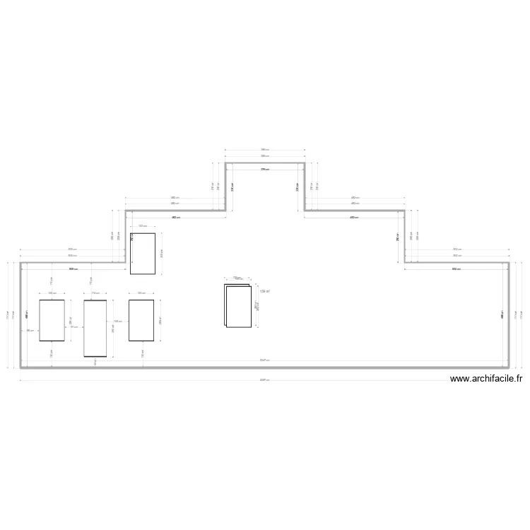 FACADE MAISON ARCHI 2. Plan de 1 et 159 m² FACADE MAISON ARCHI 2. Plan de 1 et 159 m²