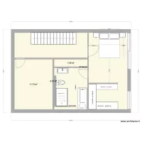 Grande salle de bain et penderie