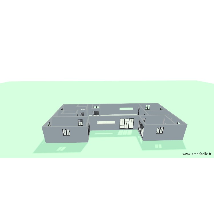 gardien 2. Plan de 10 pièces et 135 m2