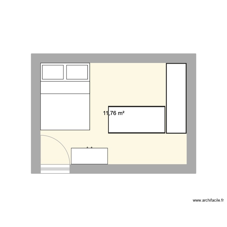 Bureau. Plan de 0 pièce et 0 m2