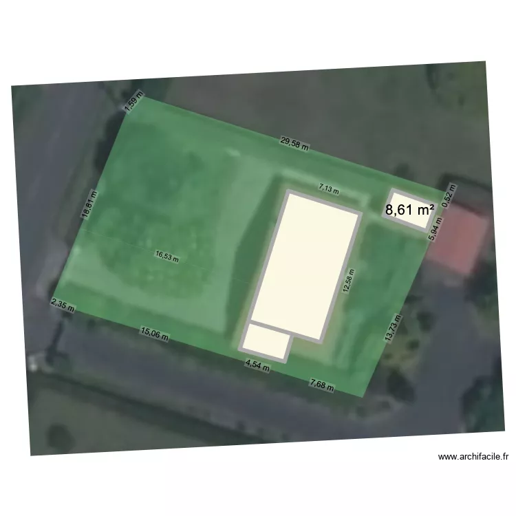 PM LUBIE. Plan de 3  et 98 m²