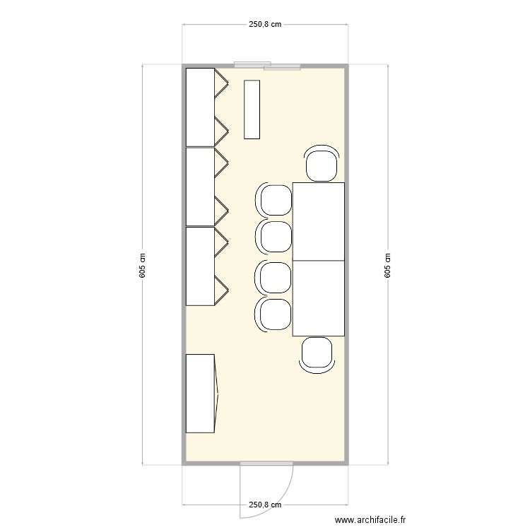 SBTP CHANTIER BREUIL 69620. Plan de 1 pièce et 14 m2