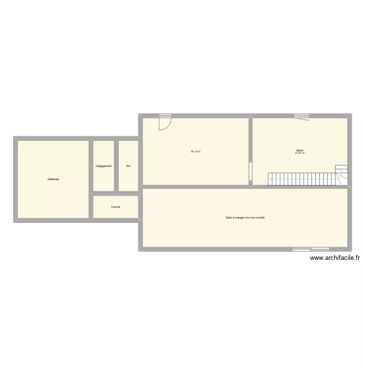 CHADEFAUX. Plan de 7 et 145 m² CHADEFAUX. Plan de 7 et 145 m²