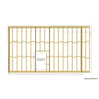 Plan plancher &eacute;tage