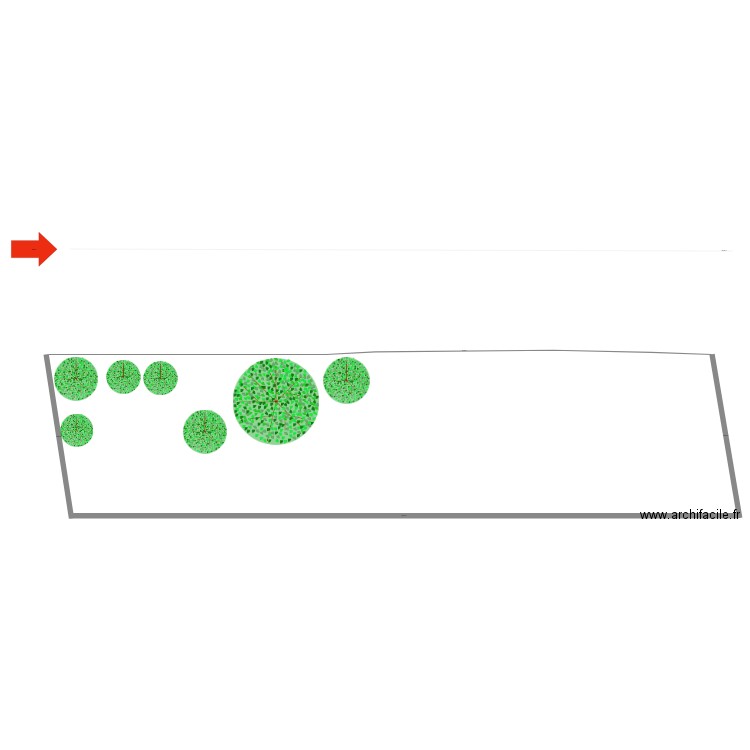 Plan de masse. Plan de 0 pièce et 0 m2