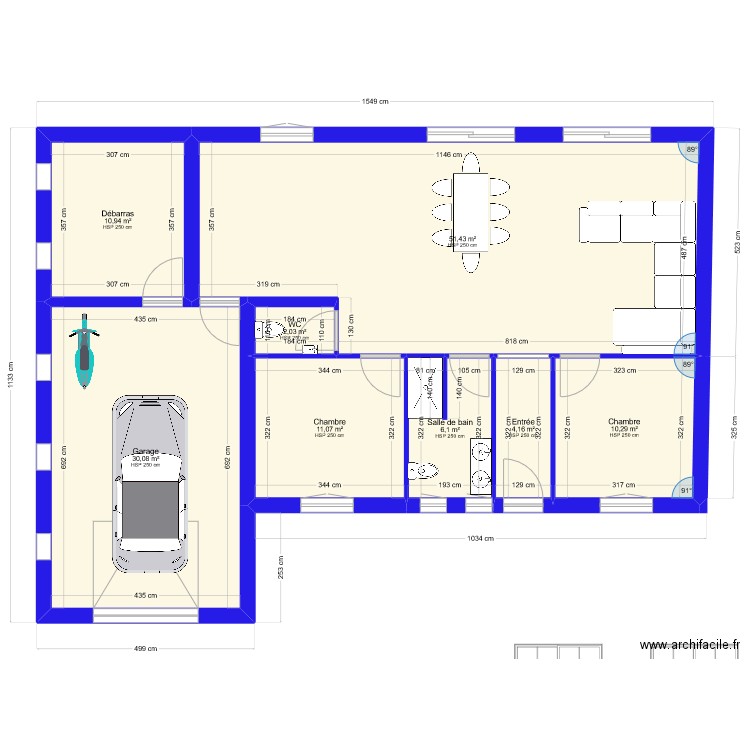 maison etudiant. Plan de 0 pièce et 0 m2