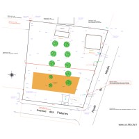 Parcelle detach&eacute;e zone constructible