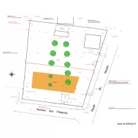 Parcelle detach&eacute;e zone constructible