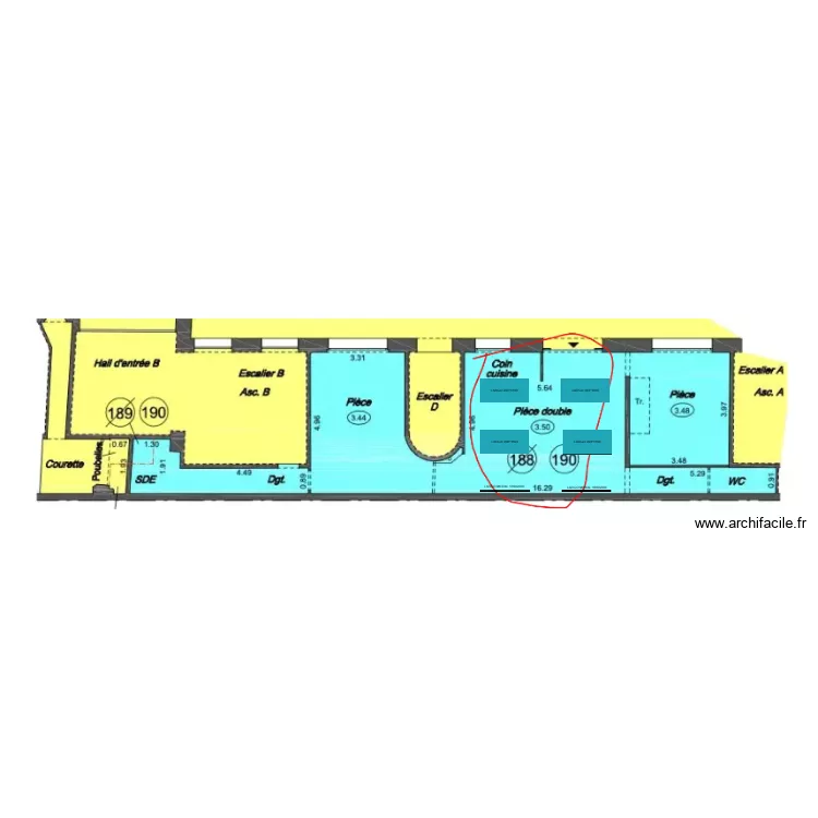 EUROPLED - NH ST LAZARE. Plan de 