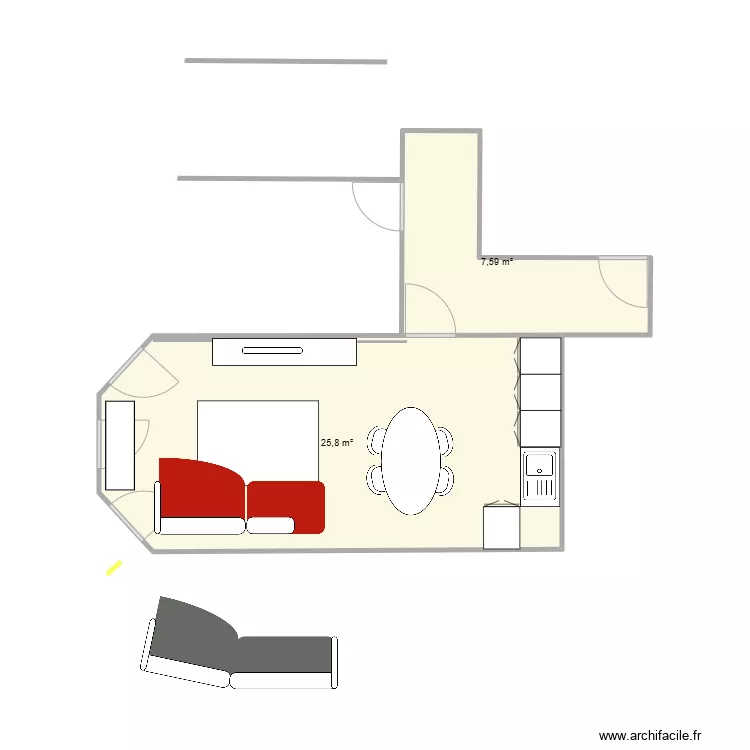 CLAMART Salon 2. Plan de CLAMART Salon 2. Plan de