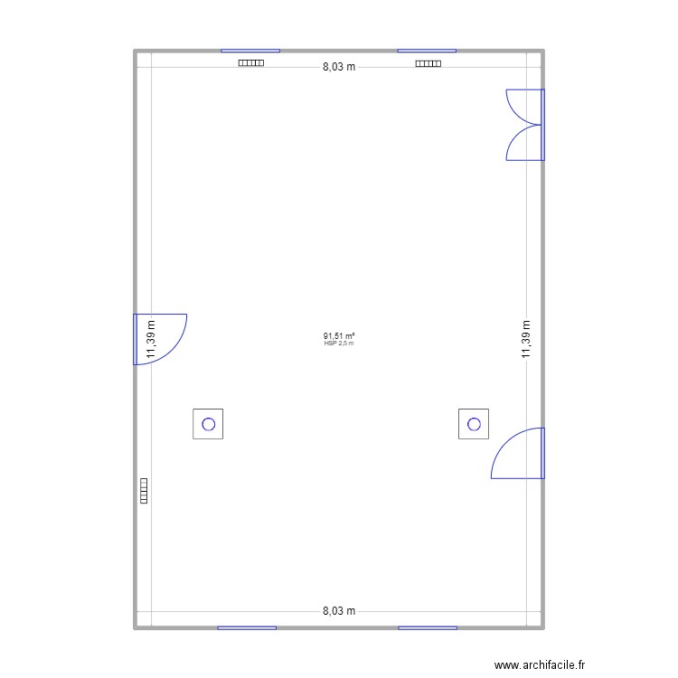 Salle Autingues Echelle. Plan de 0 pièce et 0 m2