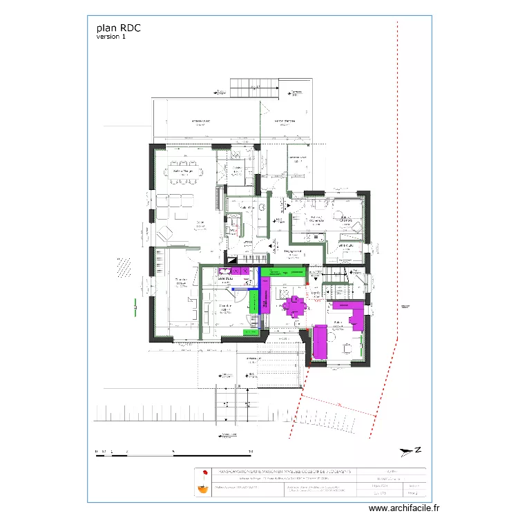 ALEXIS 18 JUIN. Plan de 
