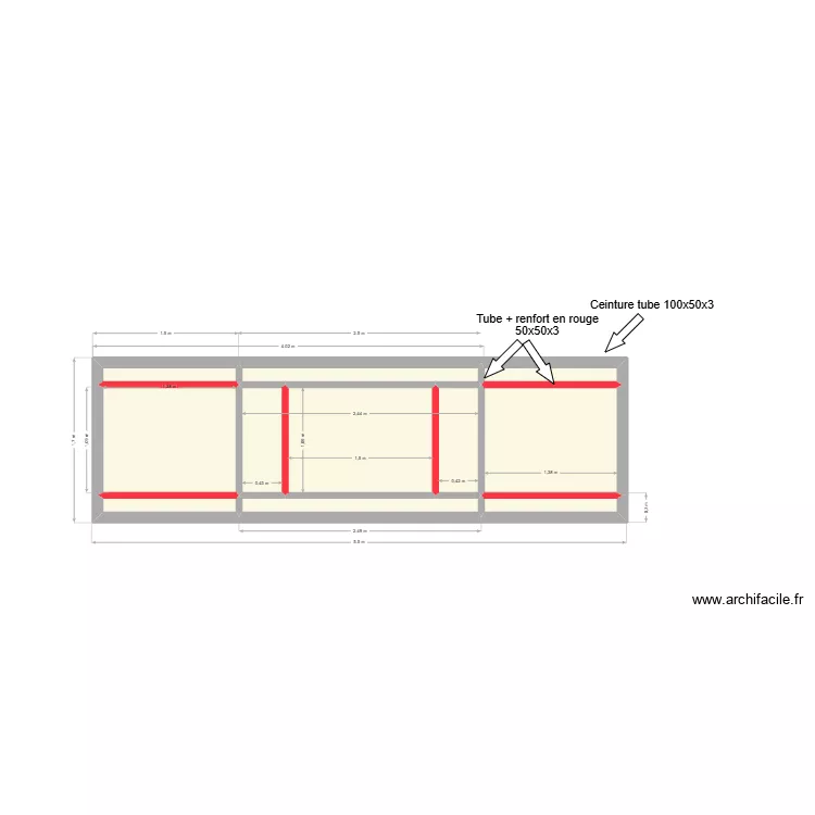 Portail maison V3. Plan de 11 et 7 m² Portail maison V3. Plan de 11 et 7 m²