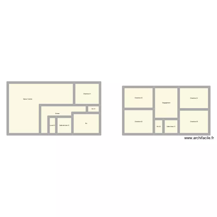 350602724. Plan de 14  et 126 m²