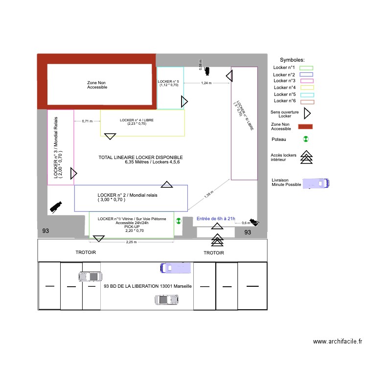 LOCAL93 LIBERATION AMÉNAGEMENT 7. Plan de 0 pièce et 0 m2